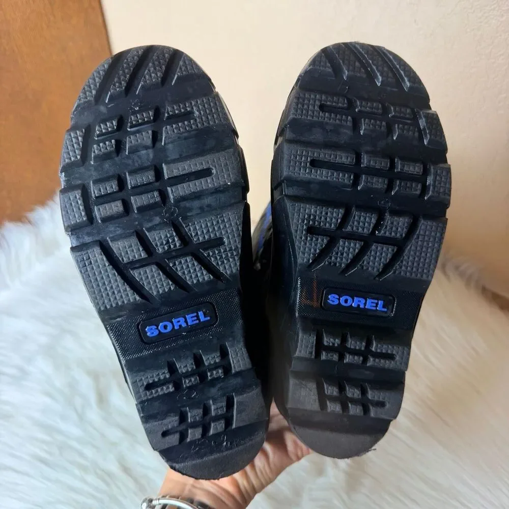 Sorel Boys' Flurry Waterproof Winter Boots Size 2